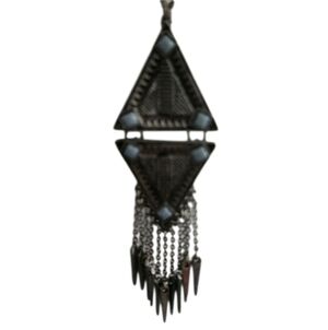 Silvertone Pendant Necklace